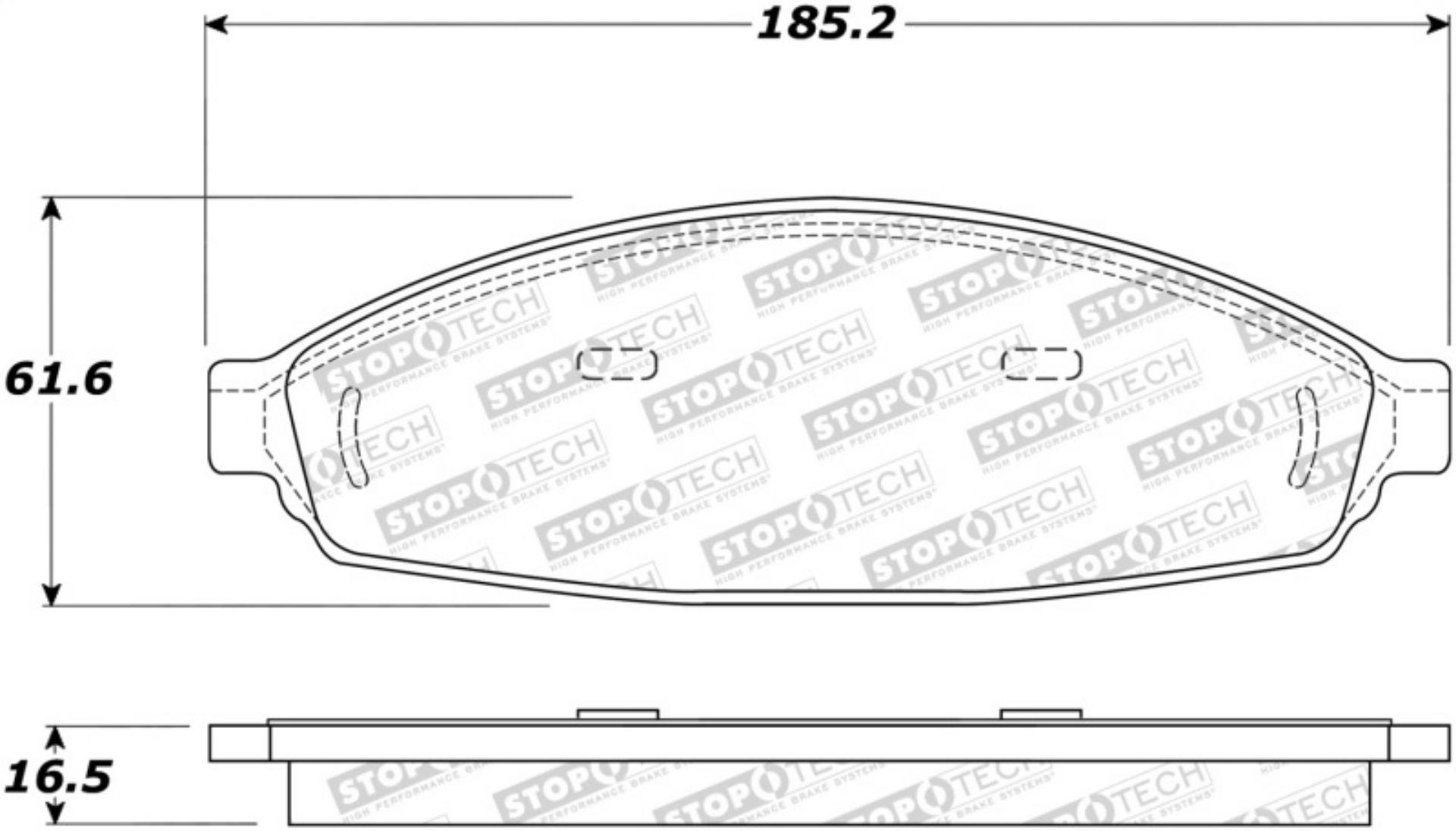 Picture of StopTech Street Brake Pads