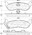 Picture of StopTech Street Brake Pads