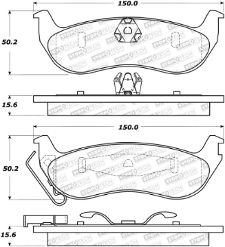 Picture of StopTech Street Brake Pads