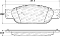 Picture of StopTech Street Brake Pads