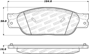 Picture of StopTech Street Brake Pads