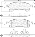 Picture of StopTech Street Brake Pads