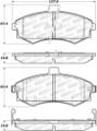 Picture of StopTech Street Brake Pads
