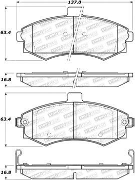 Picture of StopTech Street Brake Pads