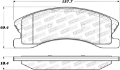 Picture of StopTech Street Brake Pads