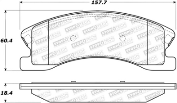 Picture of StopTech Street Brake Pads