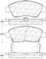 Picture of StopTech Street Brake Pads