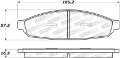 Picture of StopTech Street Brake Pads