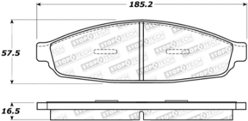 Picture of StopTech Street Brake Pads