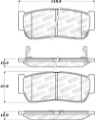 Picture of StopTech Street Brake Pads