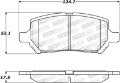 Picture of StopTech Street Brake Pads