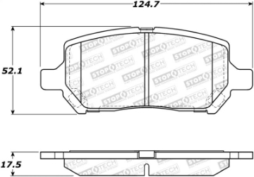 Picture of StopTech Street Brake Pads