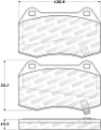 Picture of StopTech Street Brake Pads