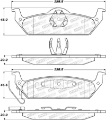 Picture of StopTech Street Brake Pads
