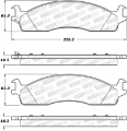 Picture of StopTech Street Brake Pads