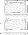 Picture of StopTech Street Brake Pads