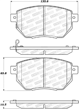 Picture of StopTech Street Brake Pads