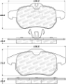 Picture of StopTech Street Brake Pads