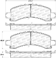 Picture of StopTech Street Brake Pads