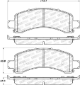 Picture of StopTech Street Brake Pads
