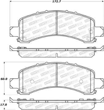 Picture of StopTech Street Brake Pads