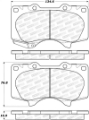 Picture of StopTech Street Brake Pads