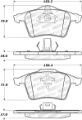Picture of StopTech Street Brake Pads