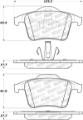 Picture of StopTech Street Brake Pads