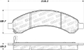 Picture of StopTech Street Brake Pads