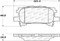 Picture of StopTech Street Brake Pads