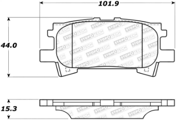 Picture of StopTech Street Brake Pads