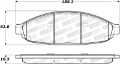 Picture of StopTech Street Brake Pads