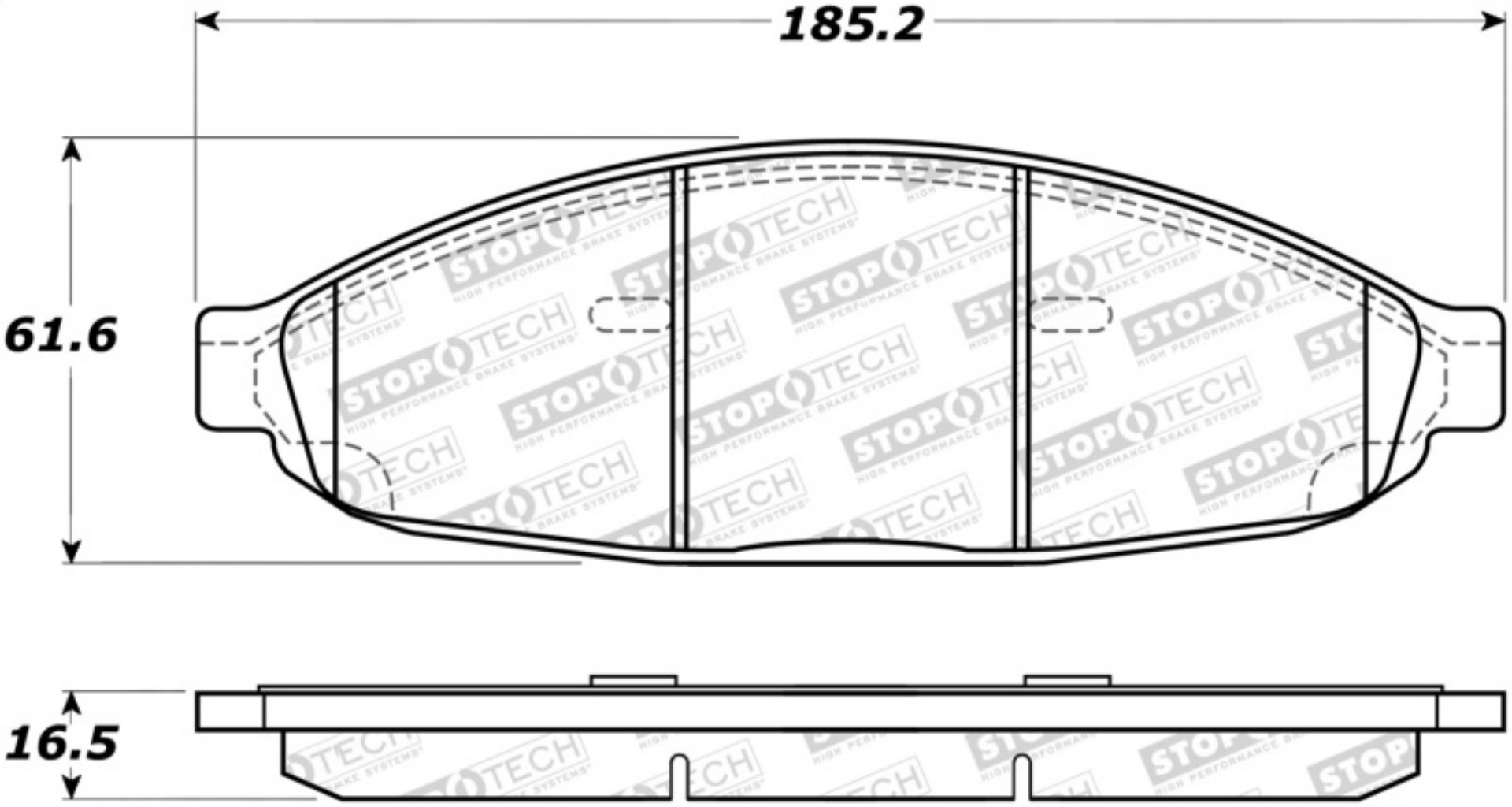 Picture of StopTech Street Brake Pads