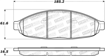Picture of StopTech Street Brake Pads