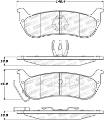 Picture of StopTech Street Brake Pads