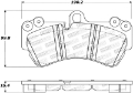 Picture of StopTech Street Brake Pads