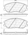 Picture of StopTech Street Brake Pads