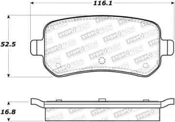 Picture of StopTech Street Brake Pads