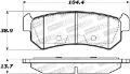 Picture of StopTech Street Brake Pads