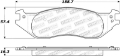 Picture of StopTech Street Brake Pads