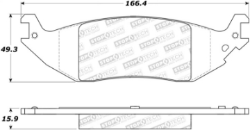Picture of StopTech Street Brake Pads