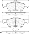 Picture of StopTech Street Brake Pads