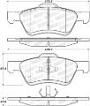 Picture of StopTech Street Brake Pads