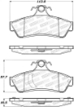 Picture of StopTech Street Brake Pads