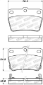 Picture of StopTech Street Brake Pads