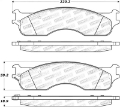 Picture of StopTech Street Brake Pads