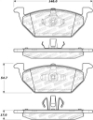 Picture of StopTech Street Brake Pads