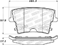 Picture of StopTech Street Brake Pads