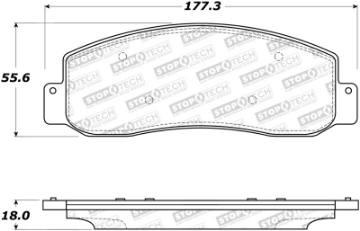 Picture of StopTech Street Brake Pads