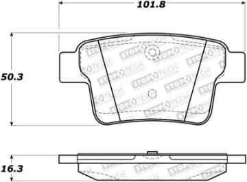 Picture of StopTech Street Brake Pads